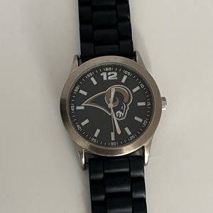 Rams Game Time Wrist Watch Black